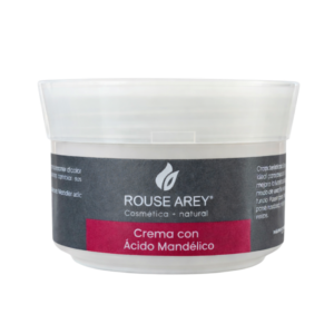 Crema con ácido mandélico