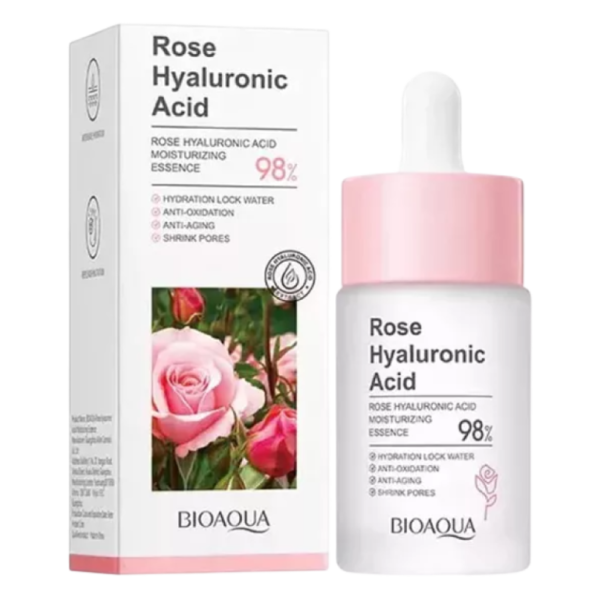 Serum de Rosas y Acido Hialurónico - Bioaqua