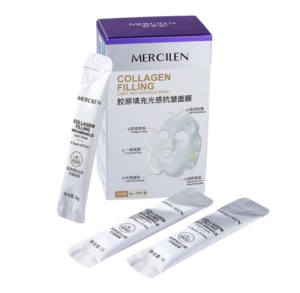 Mascarilla ligera antiarrugas con colágeno