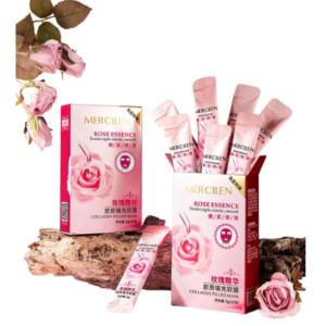 Mascarilla Rellena de Colágeno con Esencia de Rosa