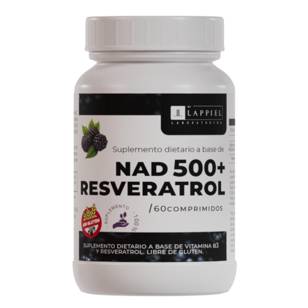 NAD500 + RESVERATROL -5 envases-