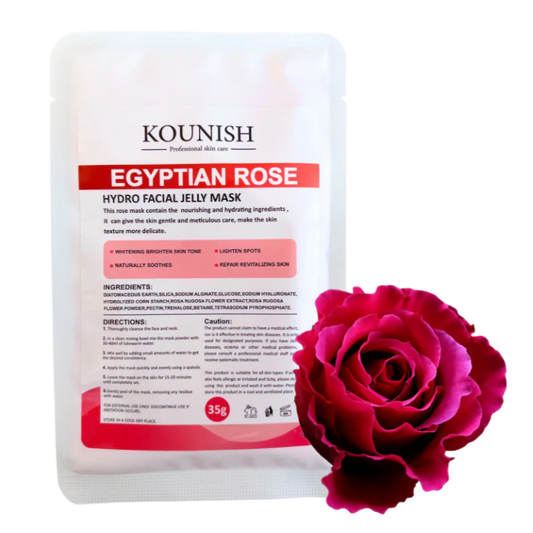 Jelly Mask rosa egipsia antioxidante