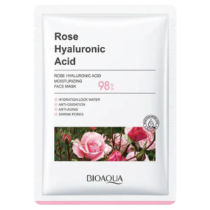 Mascara de Rosas y Acido Hialuronico