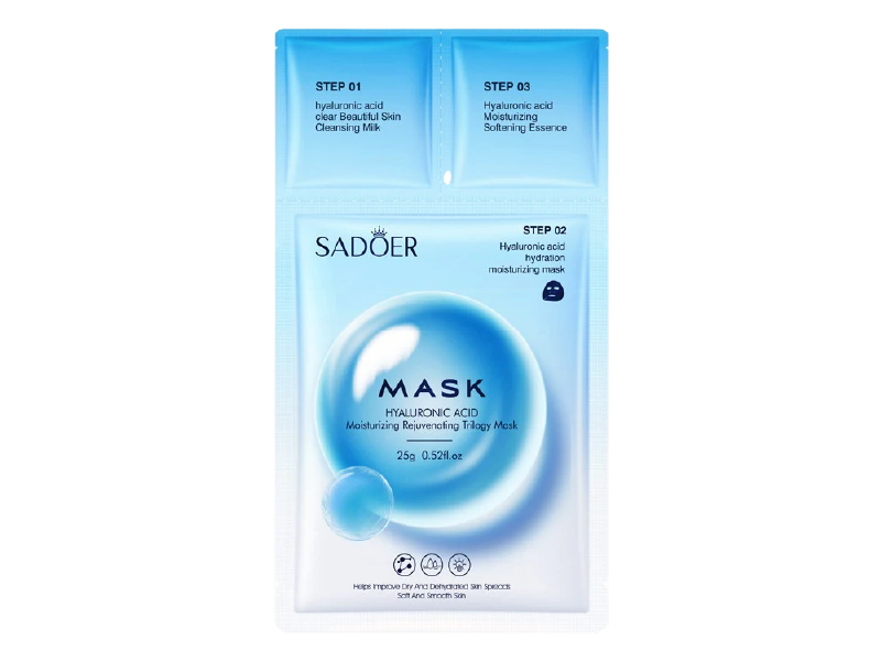 M&aacute;scara de &Aacute;cido Hialur&oacute;nico 3 en 1