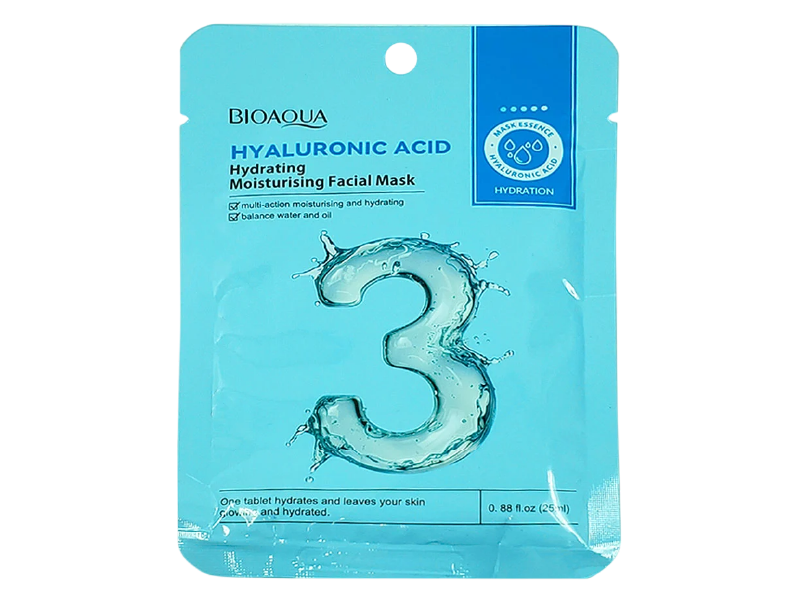 M&aacute;scara de &aacute;cido hialur&oacute;nico