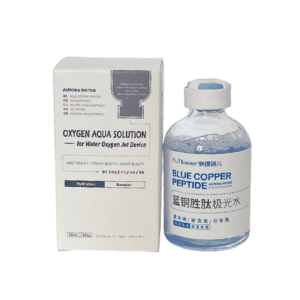 Agua con Oxigeno-Péptido cobre azul